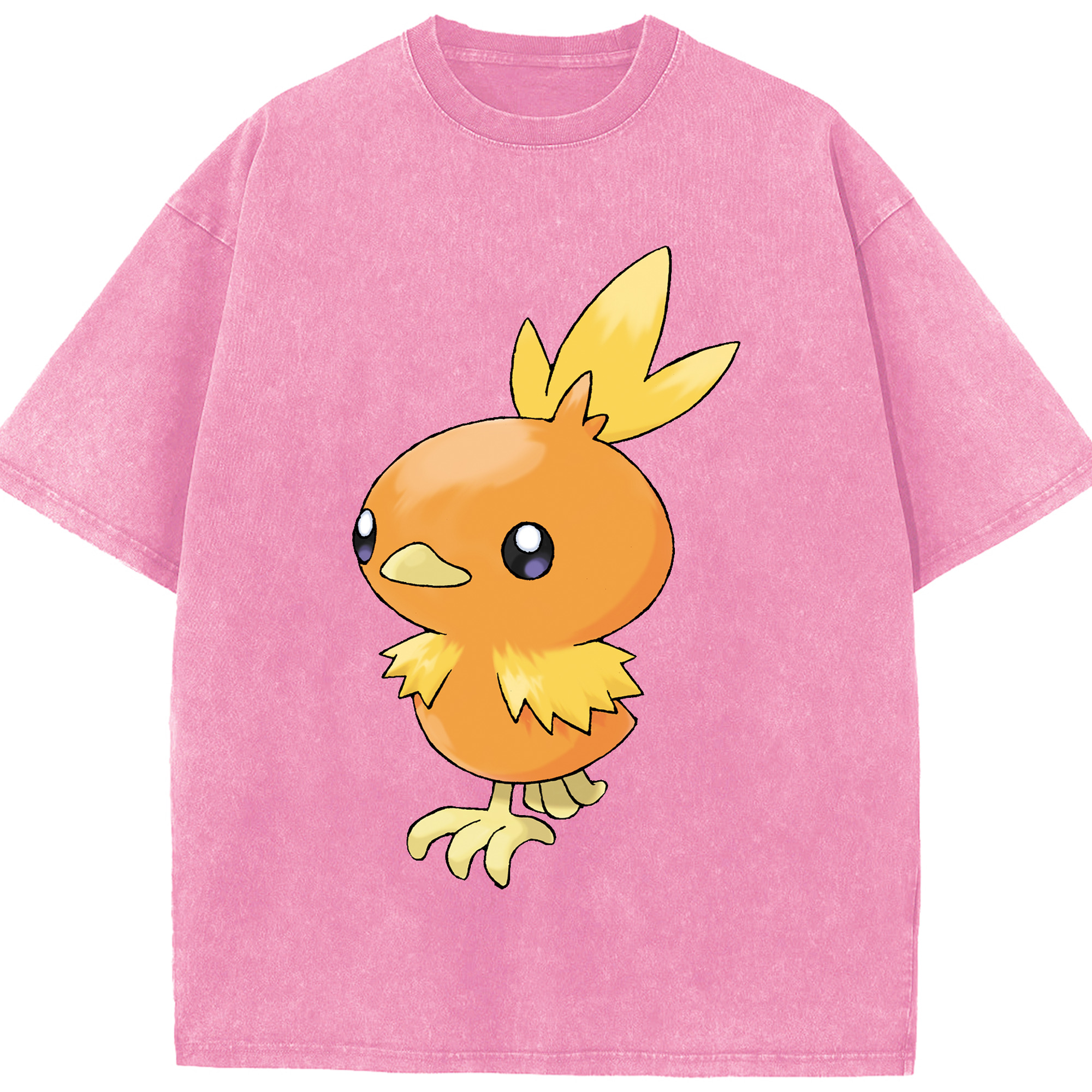 （画像用） ポケットモンスター Pokémon 綿100% ヴィンテージ風 半袖Tシャツ（フロントプリント）